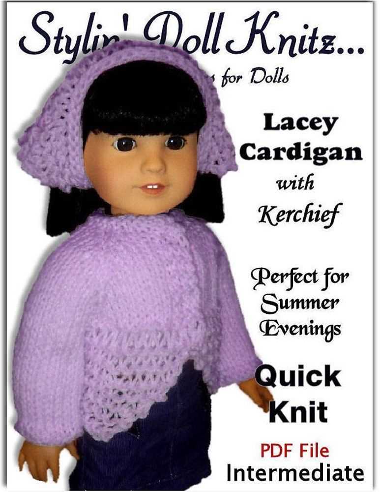 Knitted doll clothes patterns for 18 inch dolls