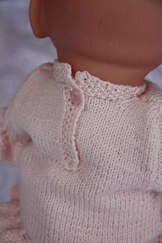 Knitted doll sweater pattern free