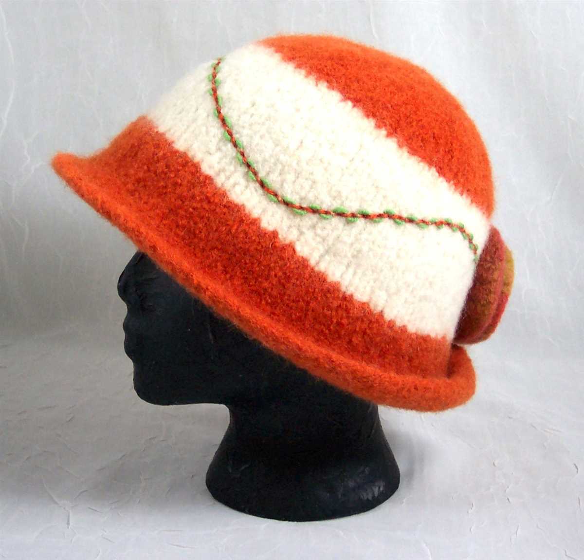 Knitted felted hat patterns
