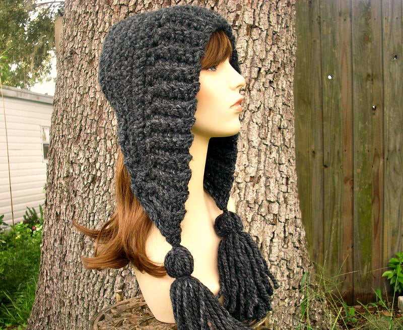 Knitted hat patterns using chunky yarn