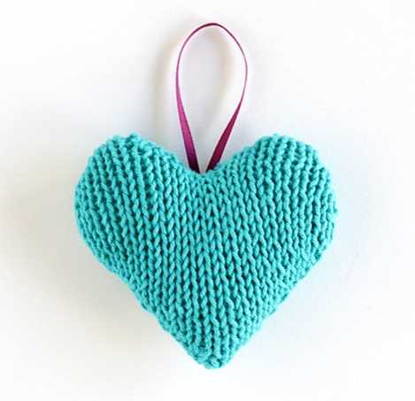 Knitted hearts free patterns