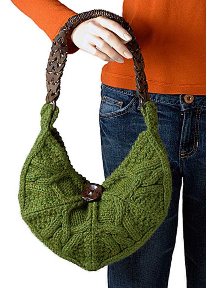 Knitted hobo bag pattern free