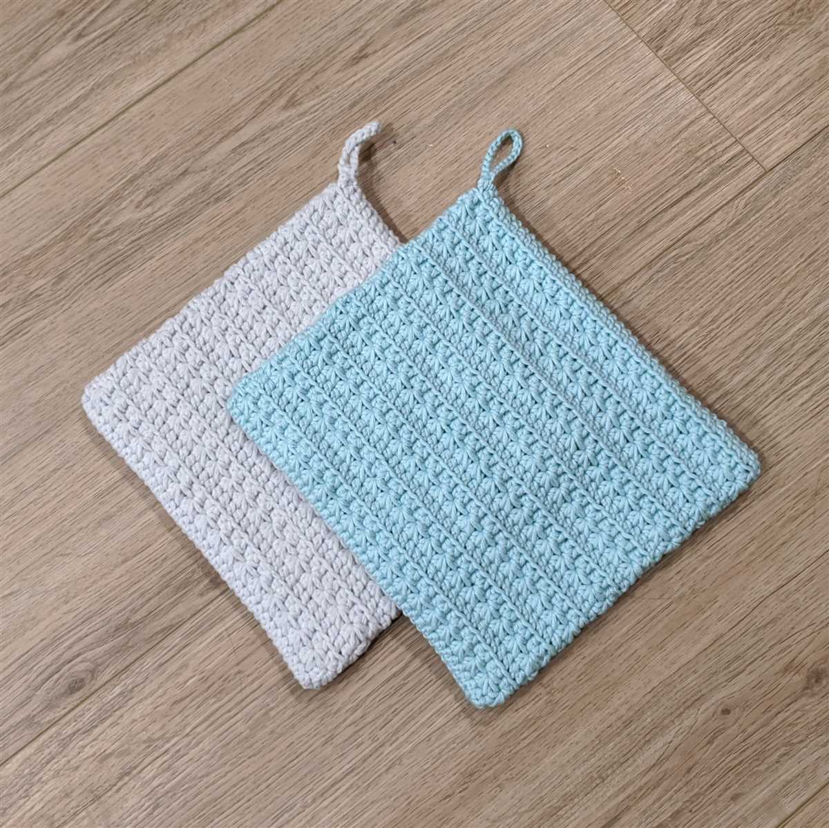 Knitted hot bowl holder pattern