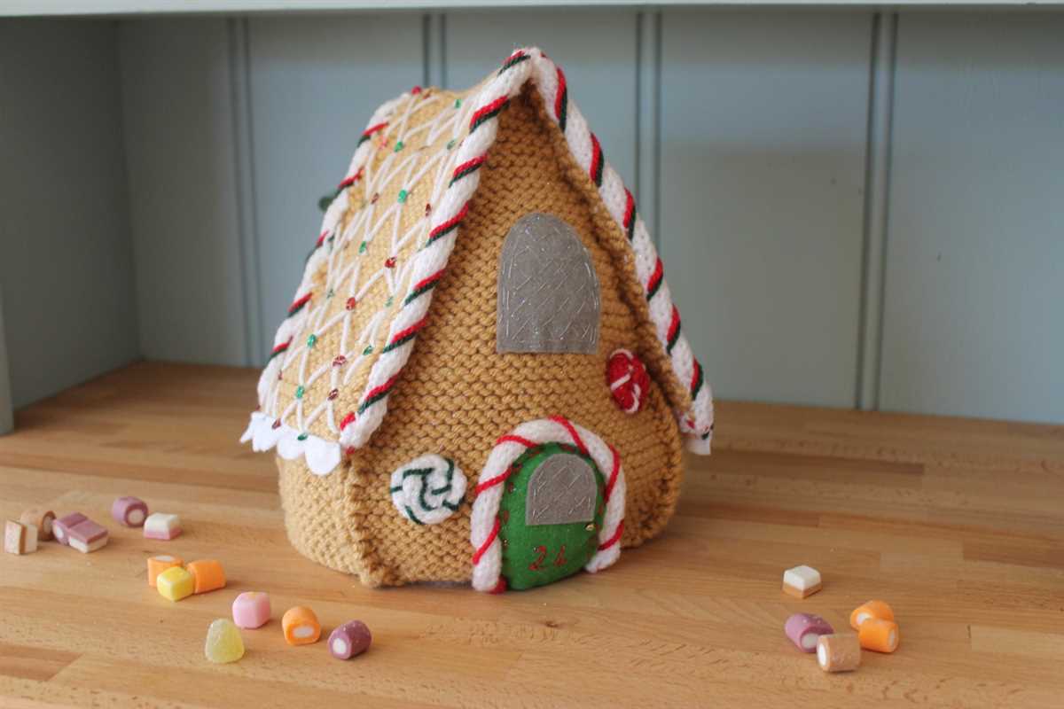 Knitted house pattern free