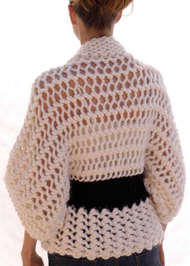 Knitted kimono pattern free