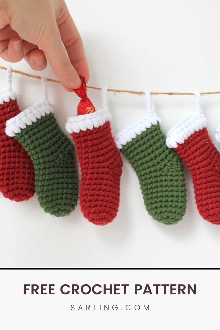 Create Your Own Adorable Mini Knitted Stockings Knitted mini stocking pattern