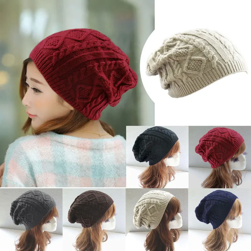 Knitted pigtail hat pattern
