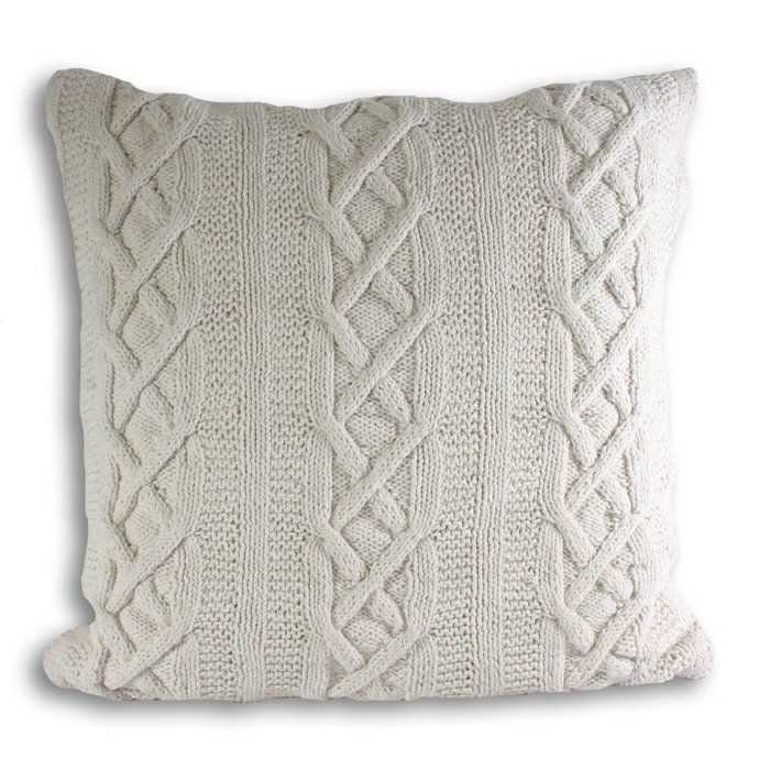 Knitted pillowcase pattern