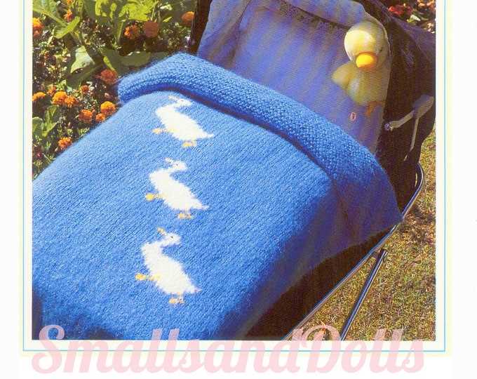 Knitted pram blanket patterns free