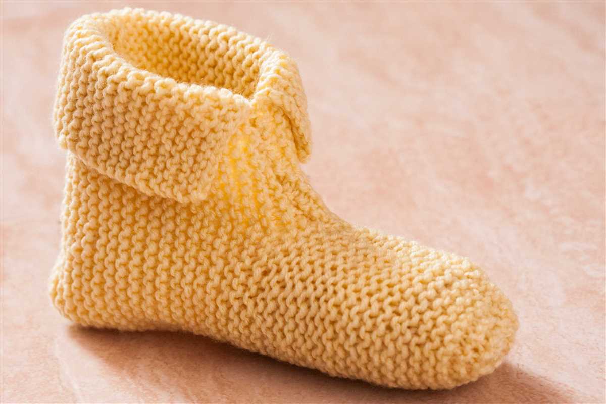 Knitted slipper patterns for beginners