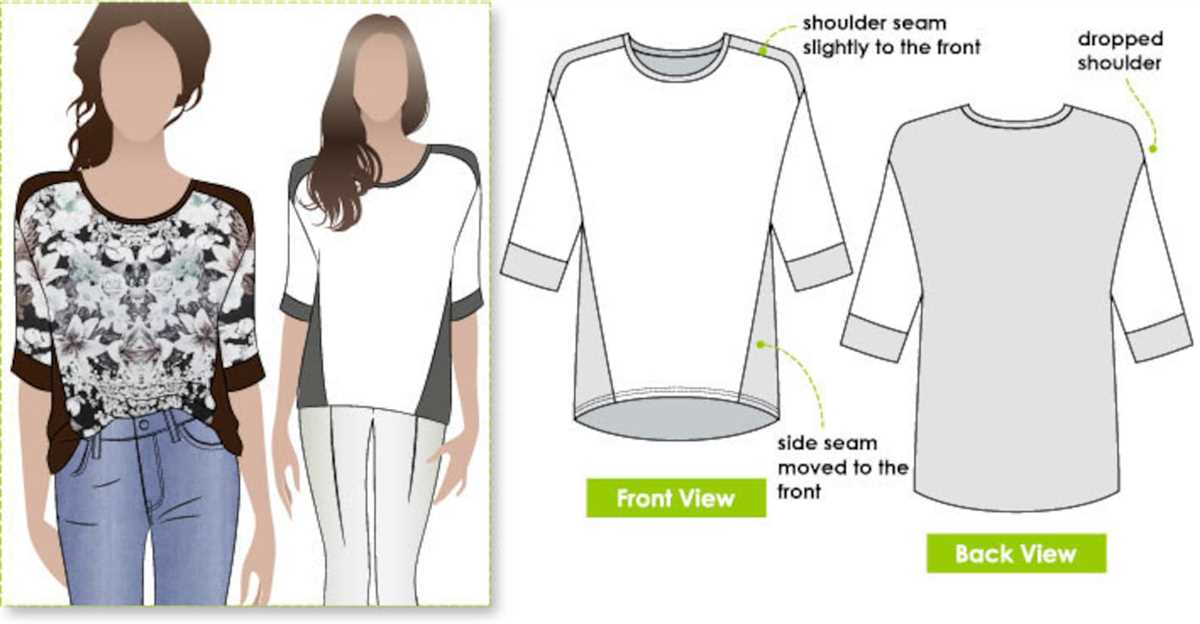 Knitted t-shirt pattern