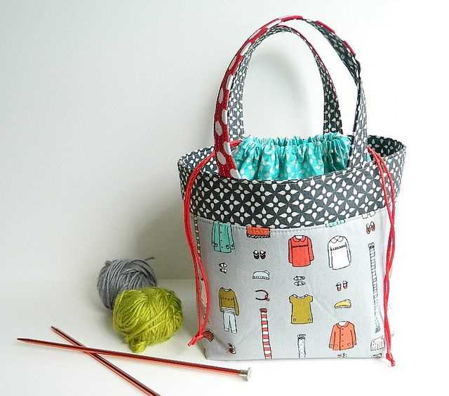 Knitted tote bag patterns