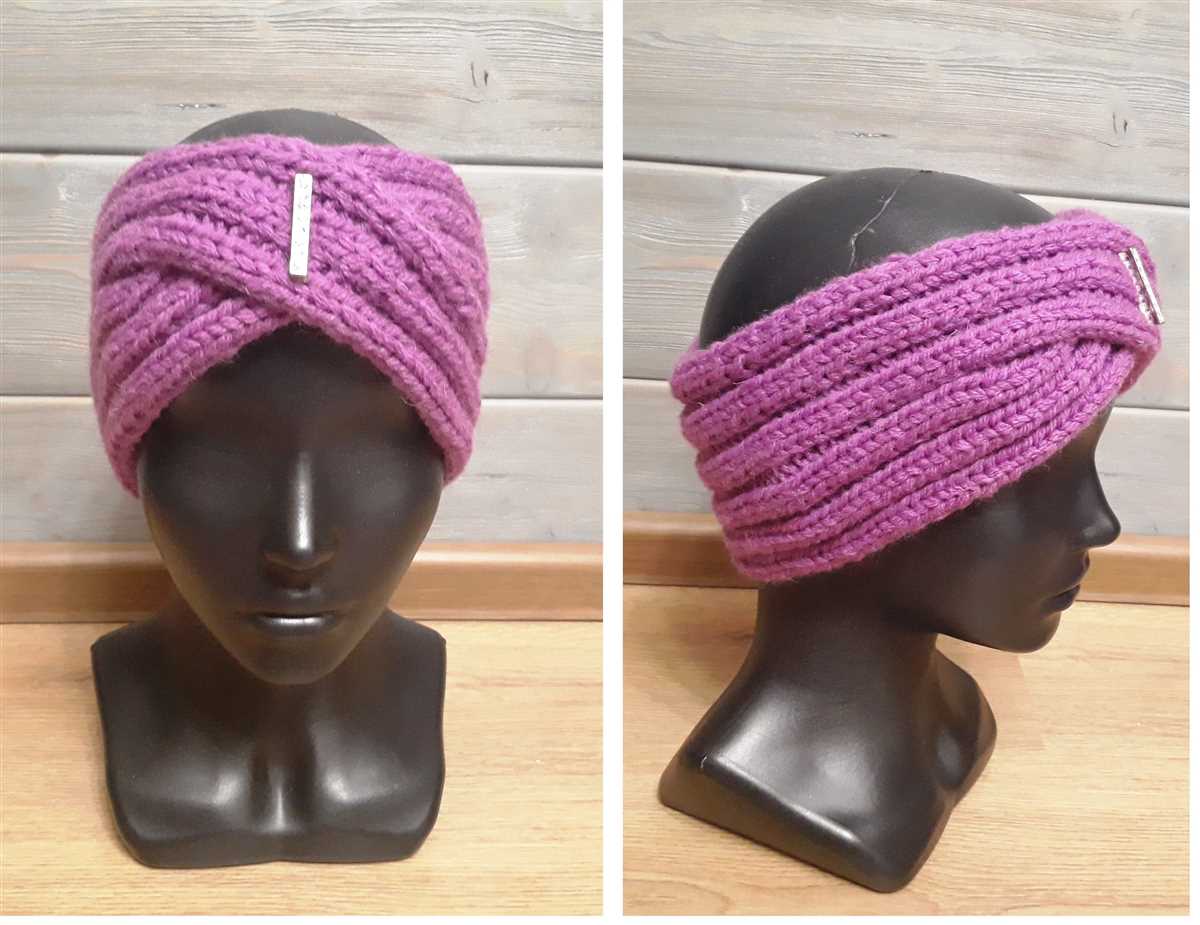 Knitted trapper hat pattern