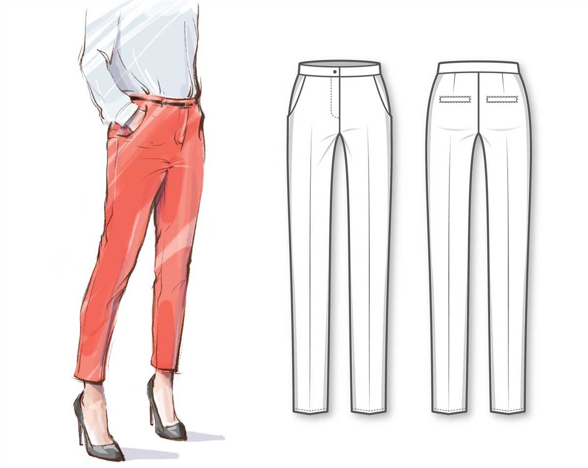 Knitted trousers pattern