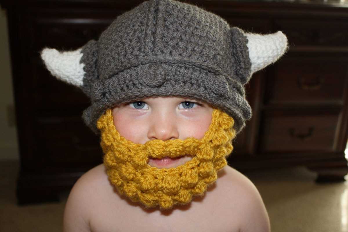 Knitted viking hat pattern free
