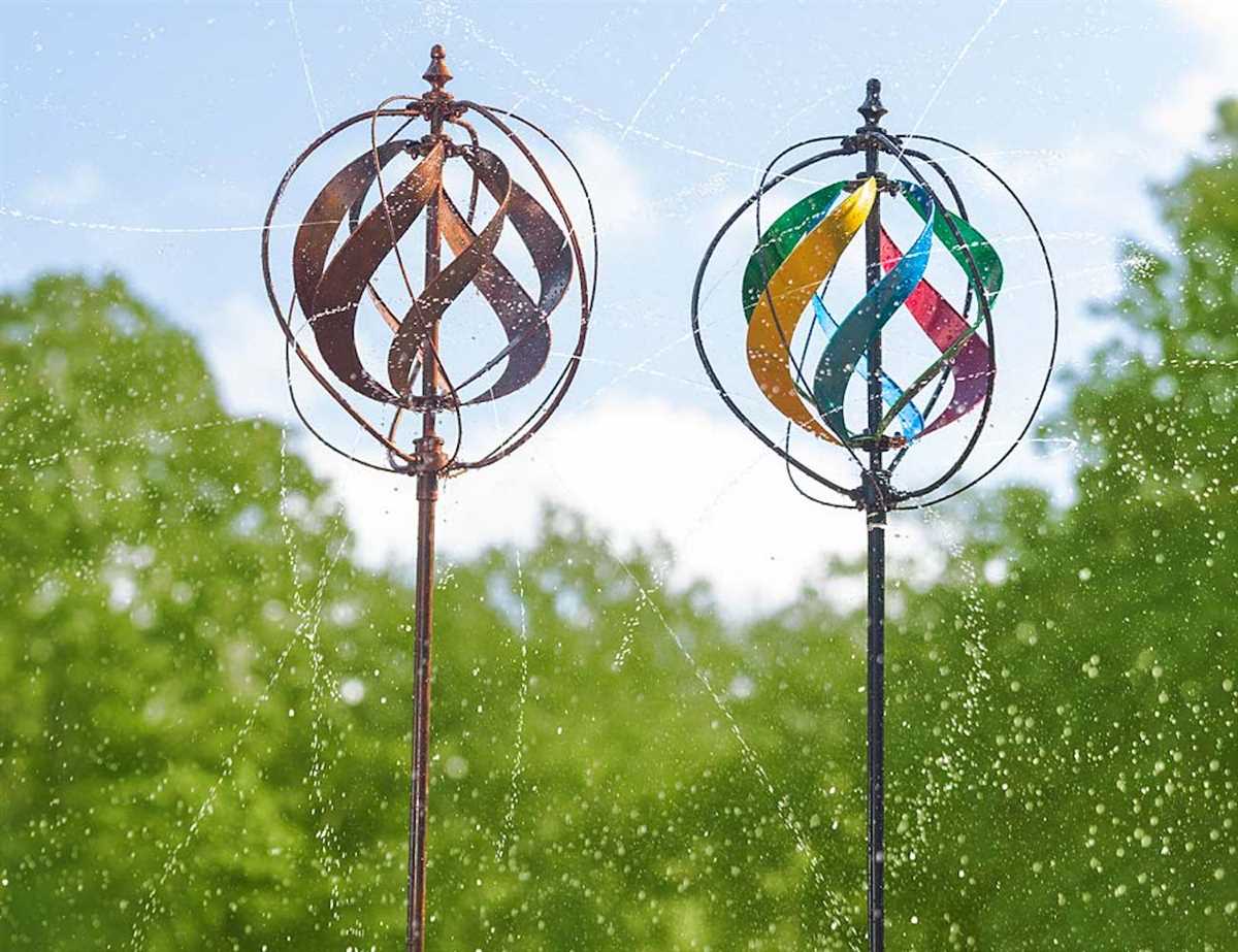 Knitted wind spinner pattern