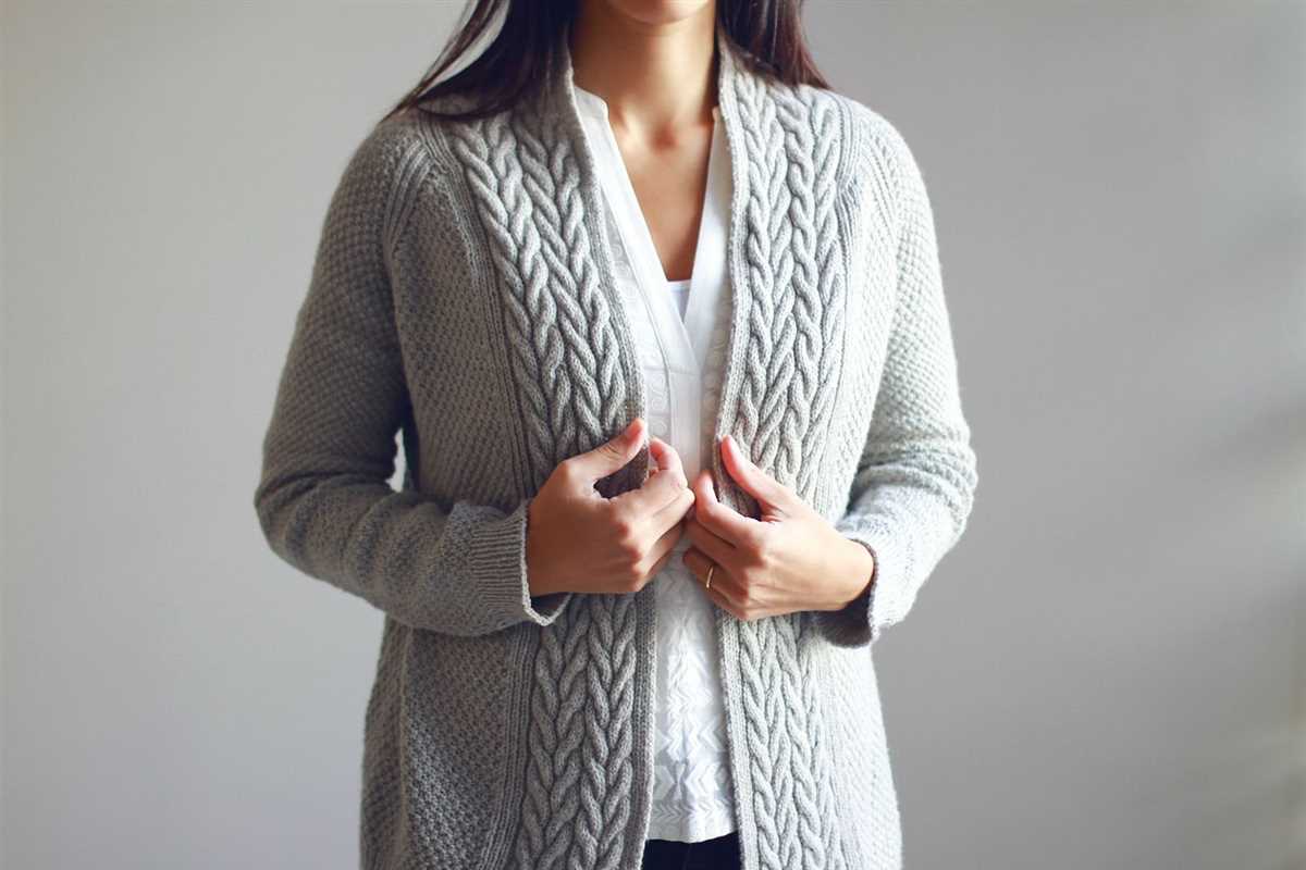 Knitted women's cardigan sweater patterns free
