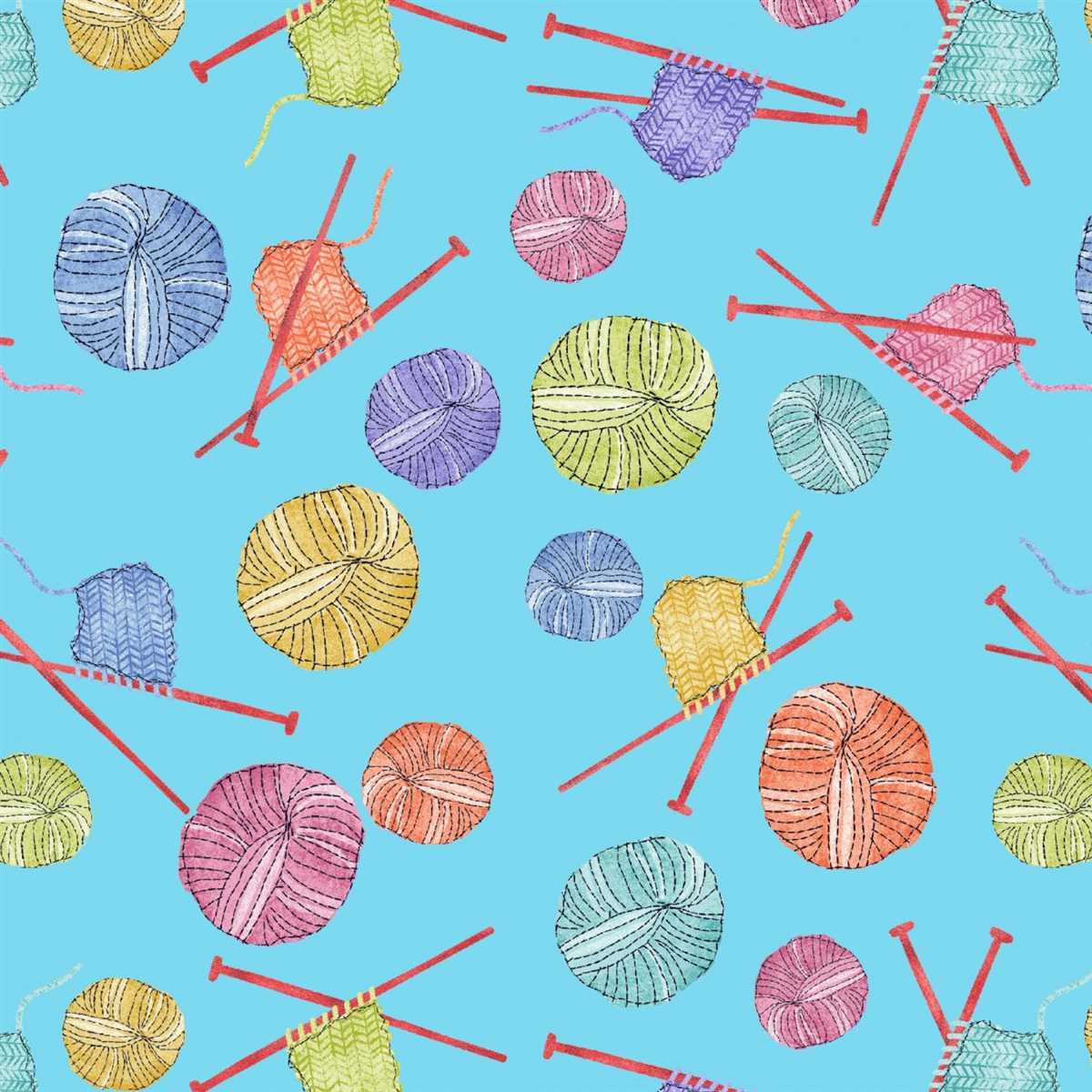 Knitting a pattern with different colors