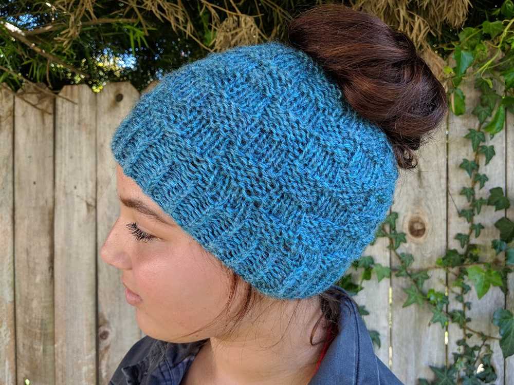 Knitting beanie pattern