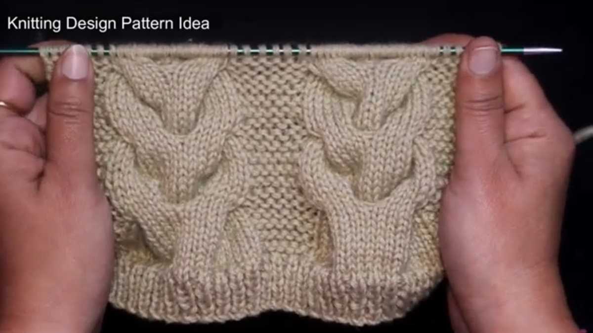 Knitting cable pattern