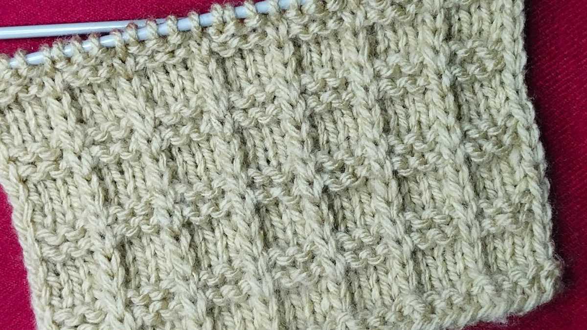 Knitting easy patterns