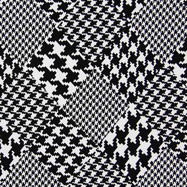 Knitting houndstooth pattern