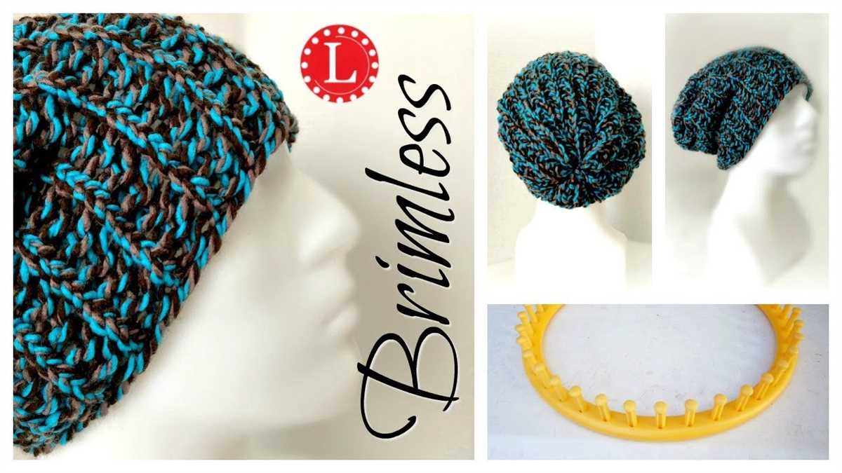 Knitting in the round hat pattern