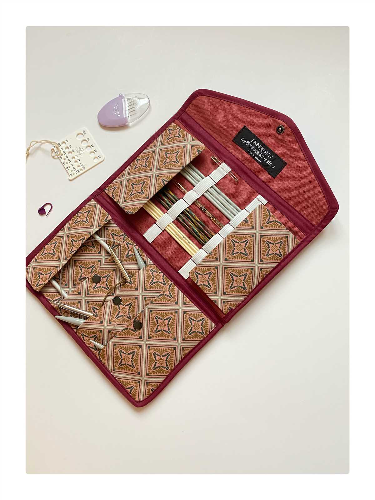 Knitting needle case pattern pdf
