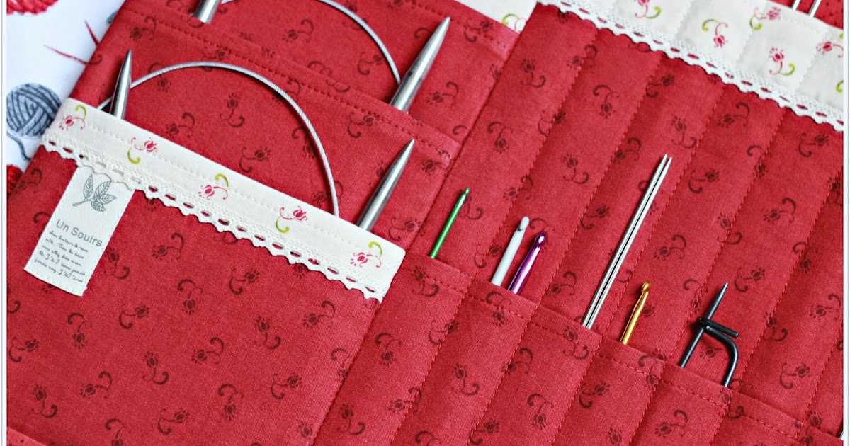Knitting needle case pattern pdf