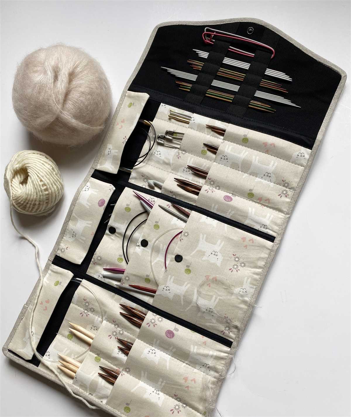 Knitting needle case pattern pdf