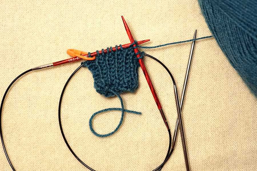 Knitting needles patterns