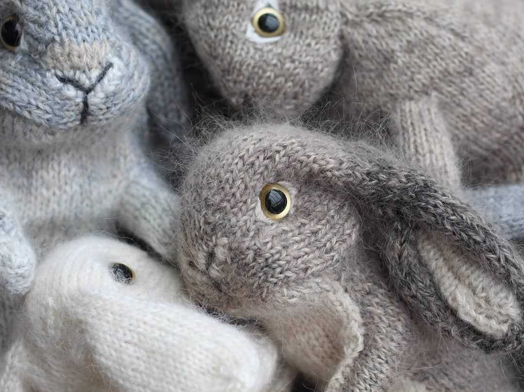 Knitting pattern animals