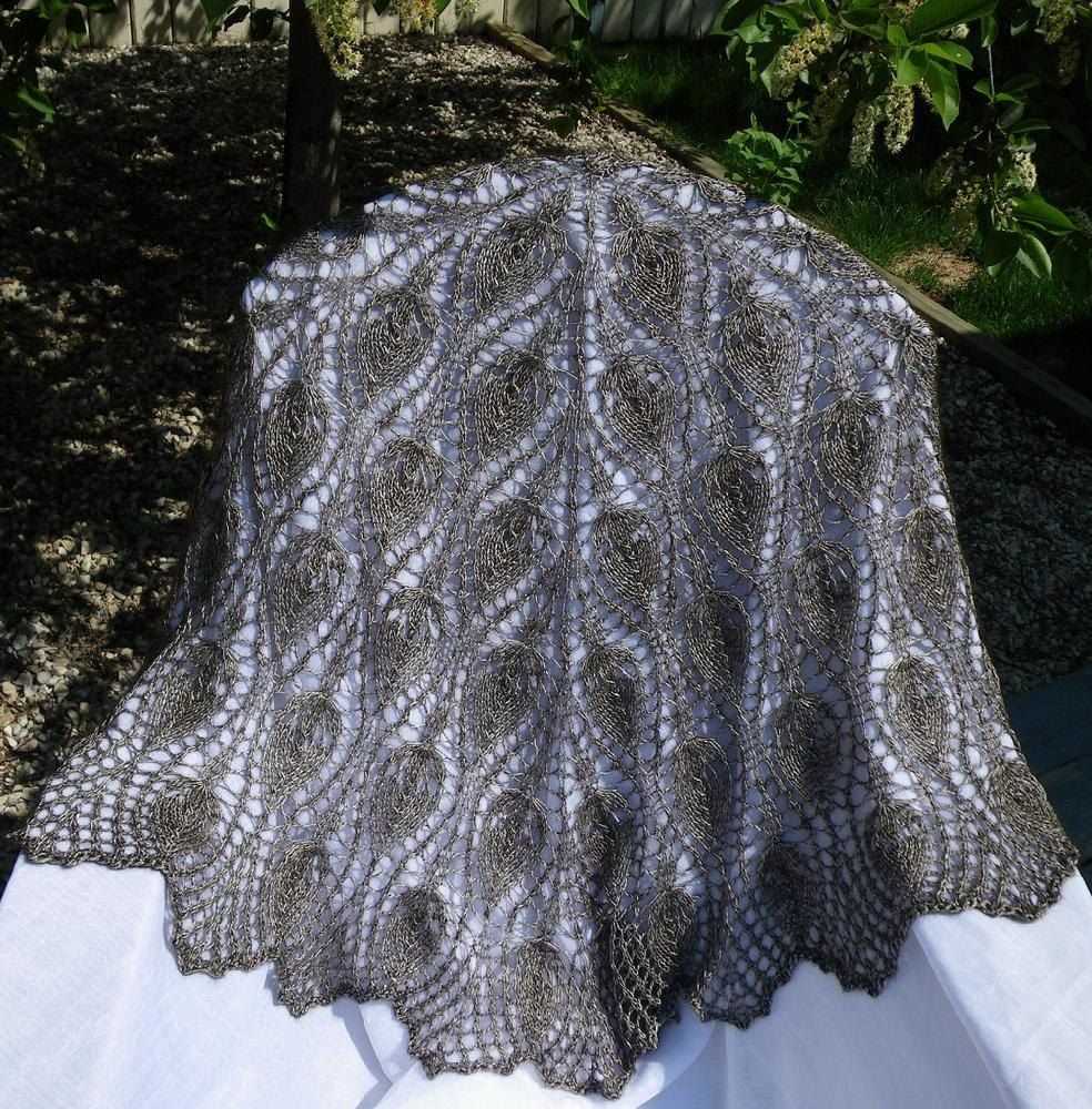 Knitting pattern central shawl