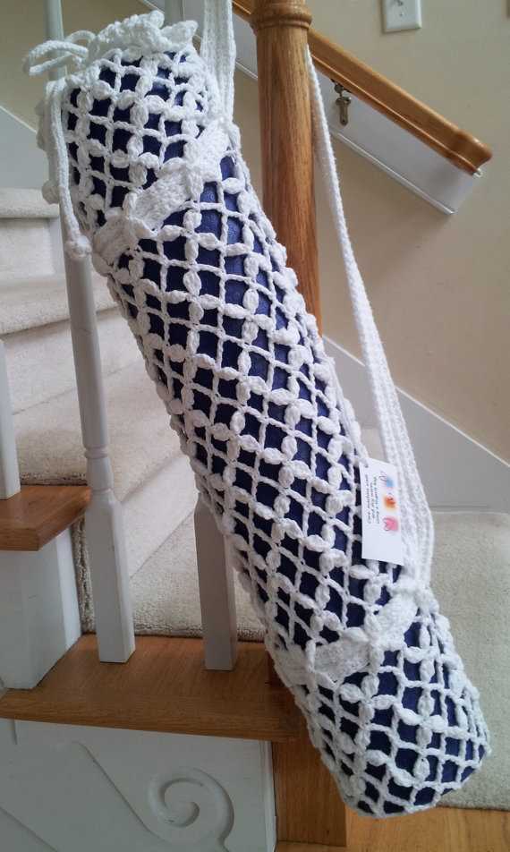 Knitting pattern for yoga mat bag