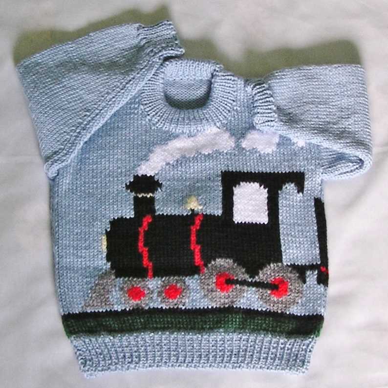 Knitting pattern letter jumper
