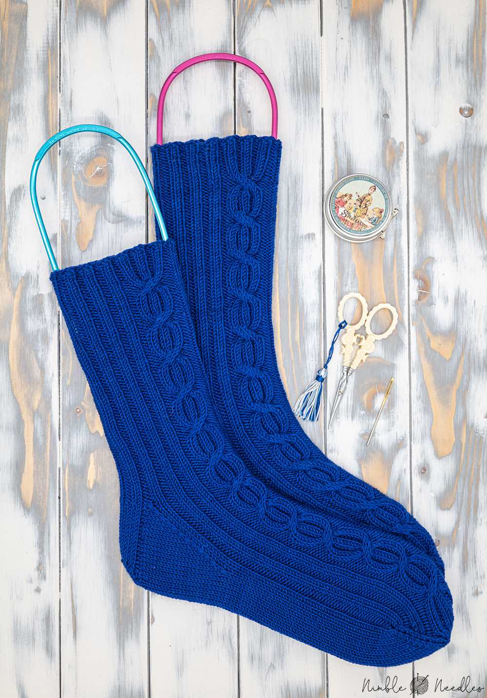 Knitting pattern men's socks circular needles