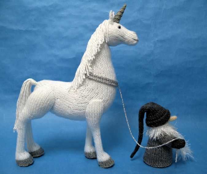 Knitting pattern unicorn