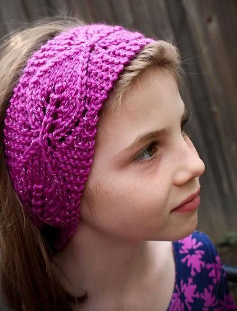 Knitting patterns for headbands easy