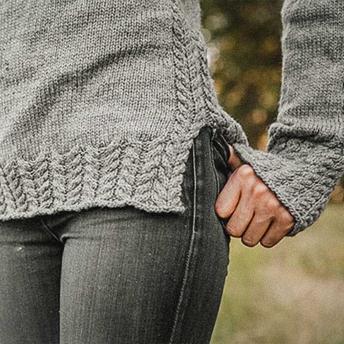Knitting patterns for pullovers ladies