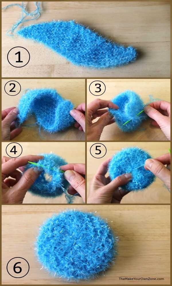 Knitting patterns for scrubby yarn