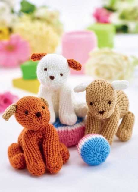 Knitting patterns for toy dogs free