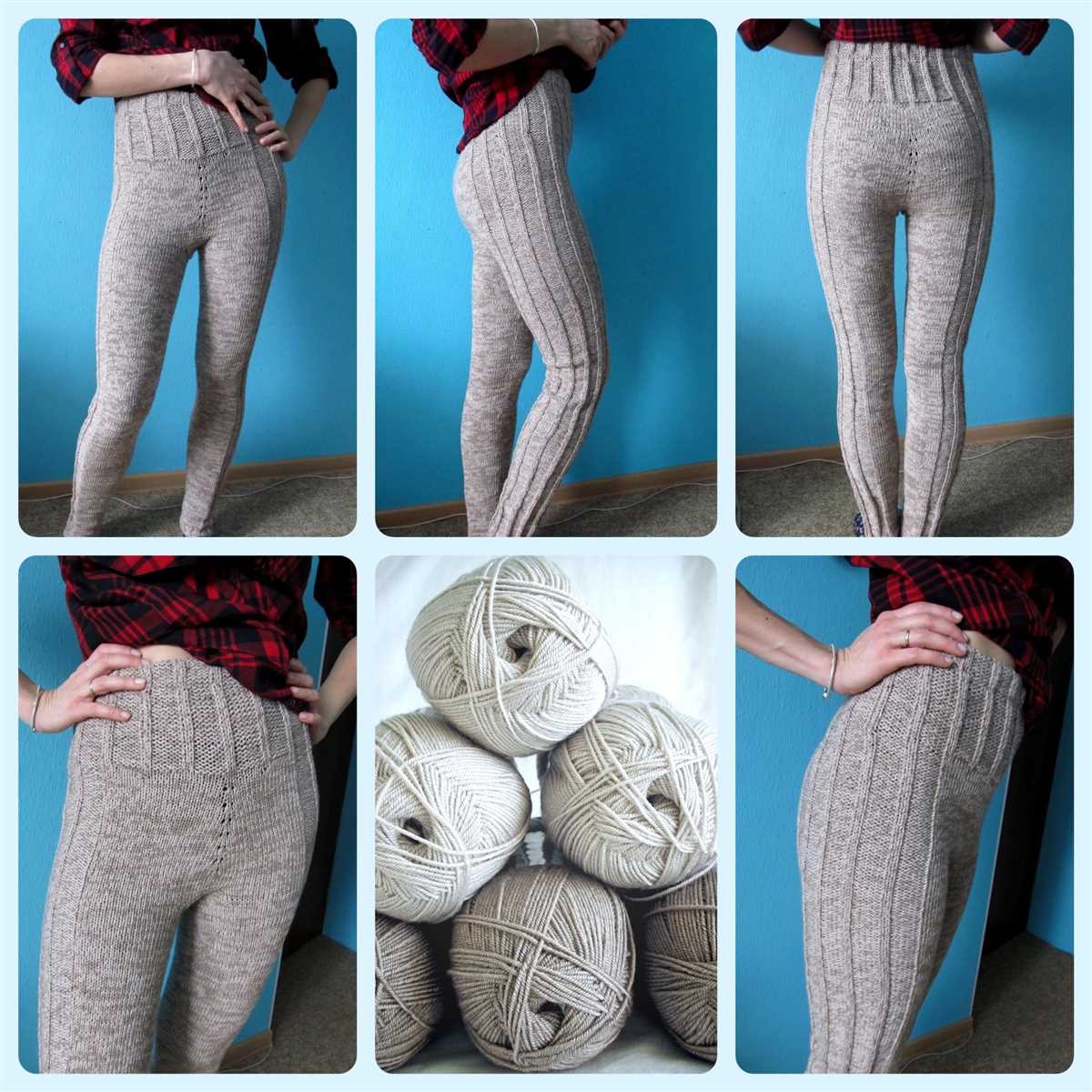 Knitting patterns for women's leggings