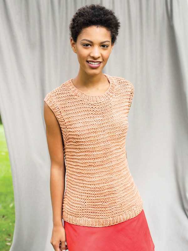 Knitting patterns for womens tops