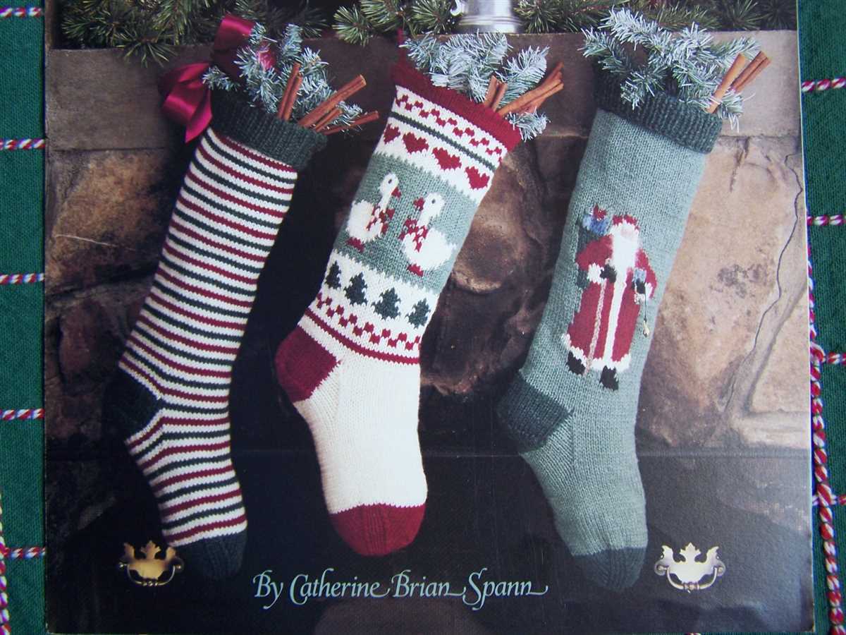 Knitting stocking pattern