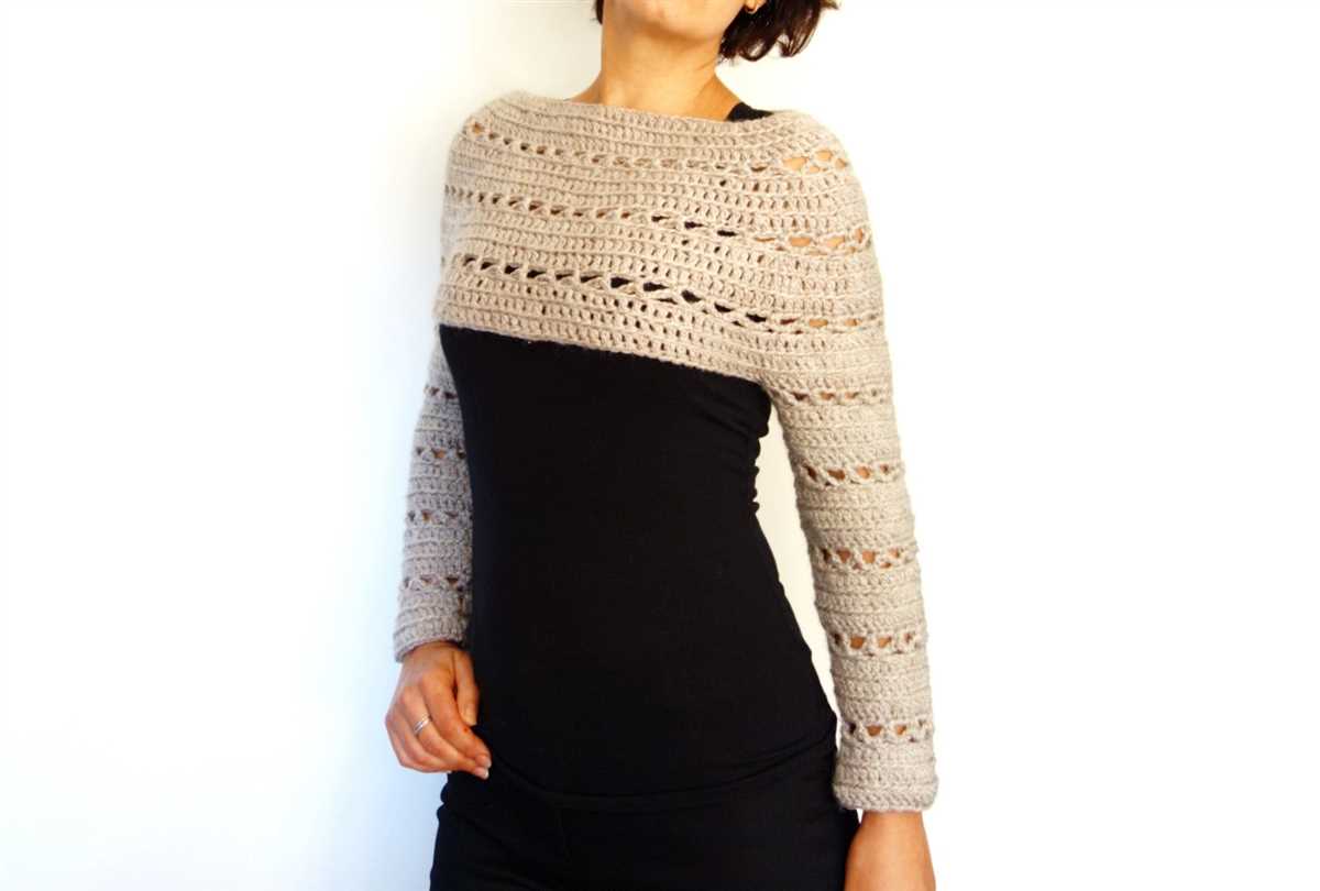 Knitting cropped sweater pattern