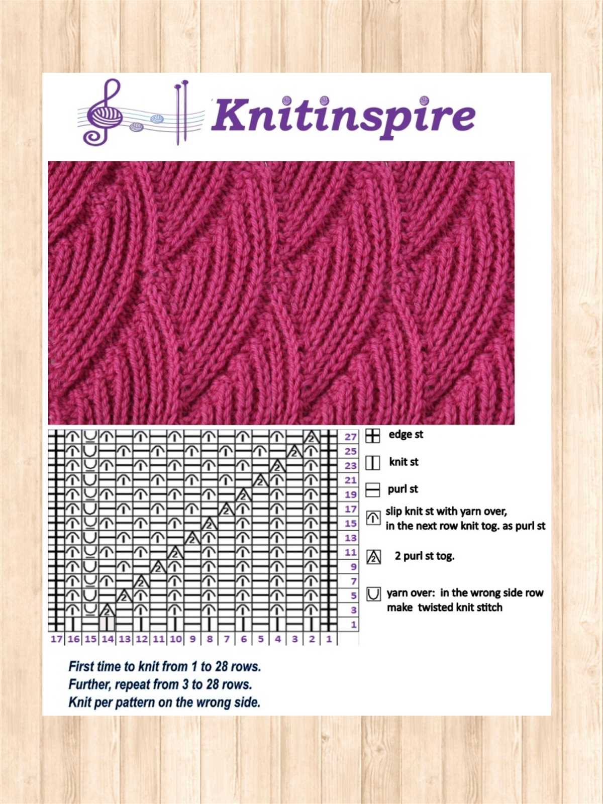 Knitting easy patterns