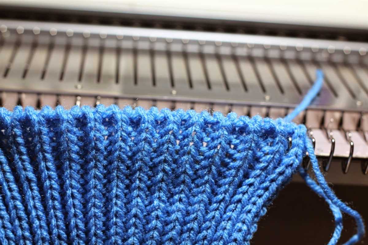 Knitting machine patterns brother