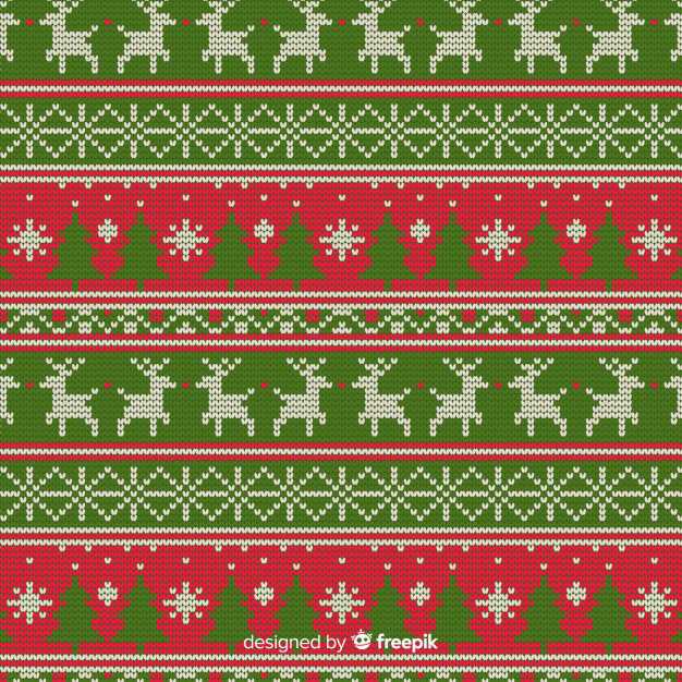 Knitting pattern christmas sweater