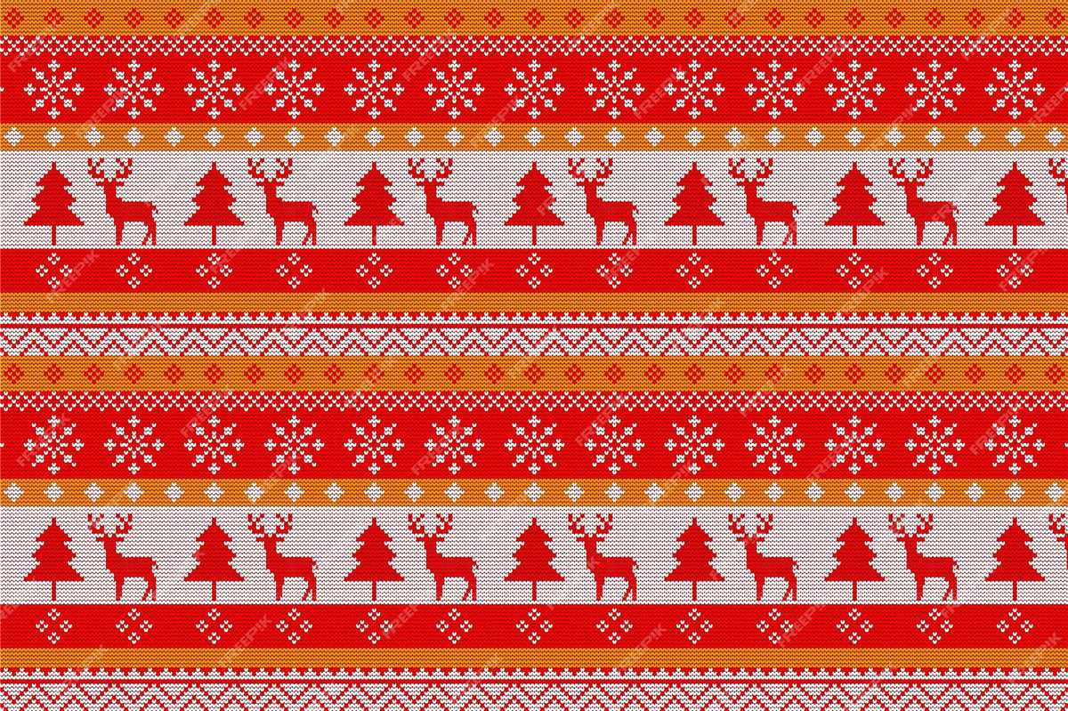 Knitting pattern christmas sweater