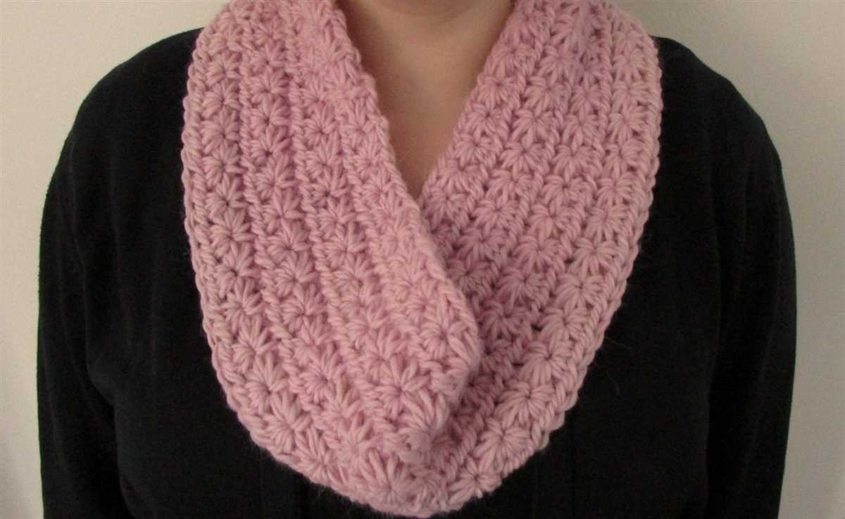Knitting pattern for cowl using chunky yarn